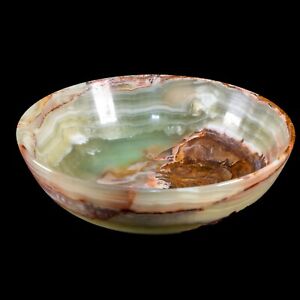 Onyx Crystal Bowl Vintage Marble Fruit Stone Dishware Bowl Hand Craft Home Decor