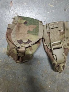 MULTICAM MOLLE II Flashbang Pouch Excellent Shape + Grana.de Pouch - Picture 1 of 7