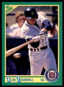 1990 Score Alan Trammell Baseball Cards #9