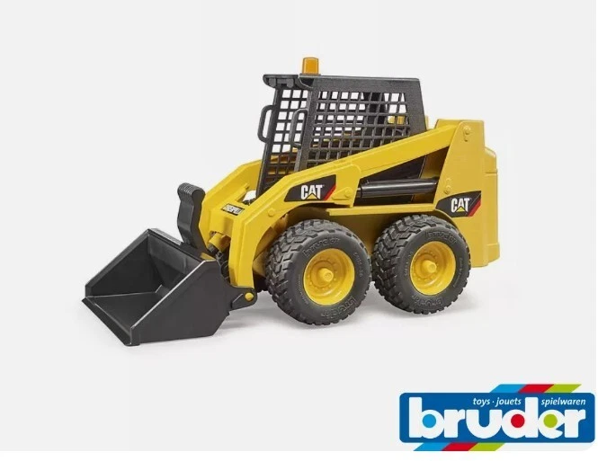 Bruder U02481 Cat Wheeled Skid  Steer Loader Construction Mining Plastic 1:16 - Image 1 of 1
