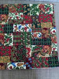 Vintage Joan Messmore-Cranston - Holiday Holy Berries, Pinecones, Bells Patches - Picture 1 of 4