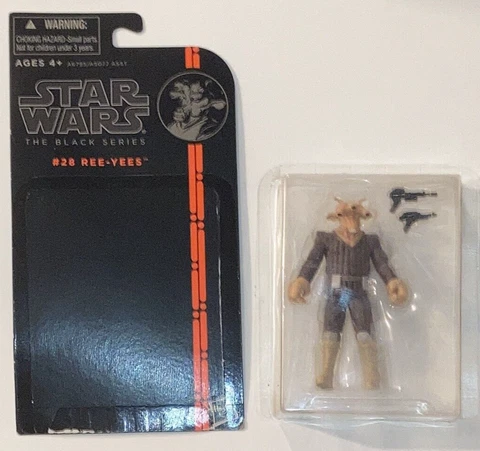 Star Wars Black Series REE-YEES #28 3.75" Hasbro 2014 Jabbba's Palace Off Card Cover