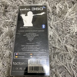 Veho M3 Portable 360 Bluetooth Speaker for Phones (VSS-006-360BT) - New Sealed - Picture 1 of 4
