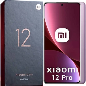 BNIB Xiaomi 12 Pro 5G Purple 256GB ROM + 8GB RAM Dual-SIM Unlocked GSM Phone - Afbeelding 1 van 1