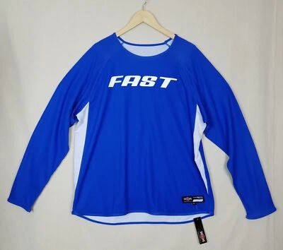 RÁPIDO / Camisas y Pieles Para Hombres Azul Tecnología Híbrida Poli Baloncesto Camisa Deportiva Talla XL Foto 1 de 4