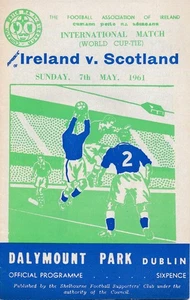 REPUBLIK IRLAND - Schottland (WM-Qualifikation) 1961 - Bild 1 von 1