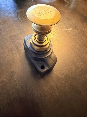 NEW Graham-White Manual Push Pull Bell Valve Locomotive Train Bell - Image 1 of 4