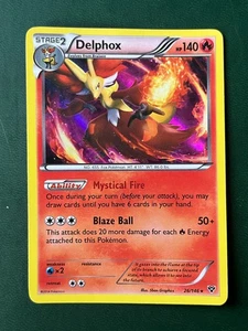 Delphox #26 Holo Rare Pokemon XY Base Set 2014 LP/MP - Picture 1 of 1