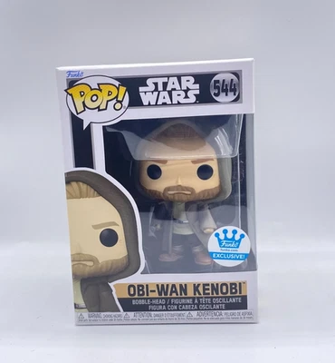 Funko Pop Star Wars Obi-Wan Kenobi 544 Exclusivo Bobble-Head Figura Vinilo Nuevo Foto 1 de 2