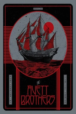 The Avett Brothers Concert Poster Aug 8 2025 Capitol Theatre Port Chester, NY - Image 1 of 4