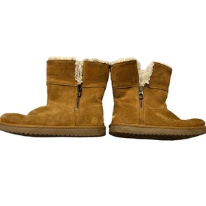 KOOLABURRA BY UGG SHORT CHESTNUT WOMAN’S BOOTS 1117813 SIZE 4 - Picture 1 of 12