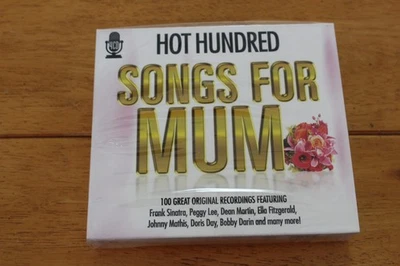 Hot Hundred Songs For Mum 4CD Set Classic Hits Frank Sinatra Ella Fitzgerald New - Image 1 of 2