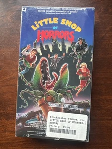 Little Shop of Horrors (VHS, 1987) Watermarks Rick Moranis NEW Factory Sealed - Picture 1 of 4