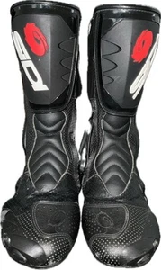 SIDI STIVALI Cobra Air Motorcycle Boots Size US 9.5 EU43 Made In Italy - Picture 1 of 12