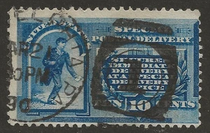 US #E1 - 10c Special Delivery, 1885 - used - Picture 1 of 2