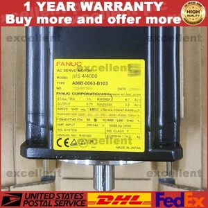 Servomotor Fanuc A06B-0063-B103 1 pieza nuevo - Imagen 1 de 2