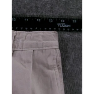 Chaps Pants Boys 14 Regular Khaki Pleated Classic Preppy Approved Schoolwear - Picture 1 of 12
