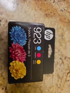 Cartuccia di inchiostro originale HP 923 - confezione da 3 colori (scade 11-2026) nuova - Foto 1 di 2