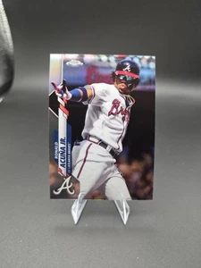 2020 Topps Chrome - Ronald Acuña Jr. #112 Refractor - Picture 1 of 2
