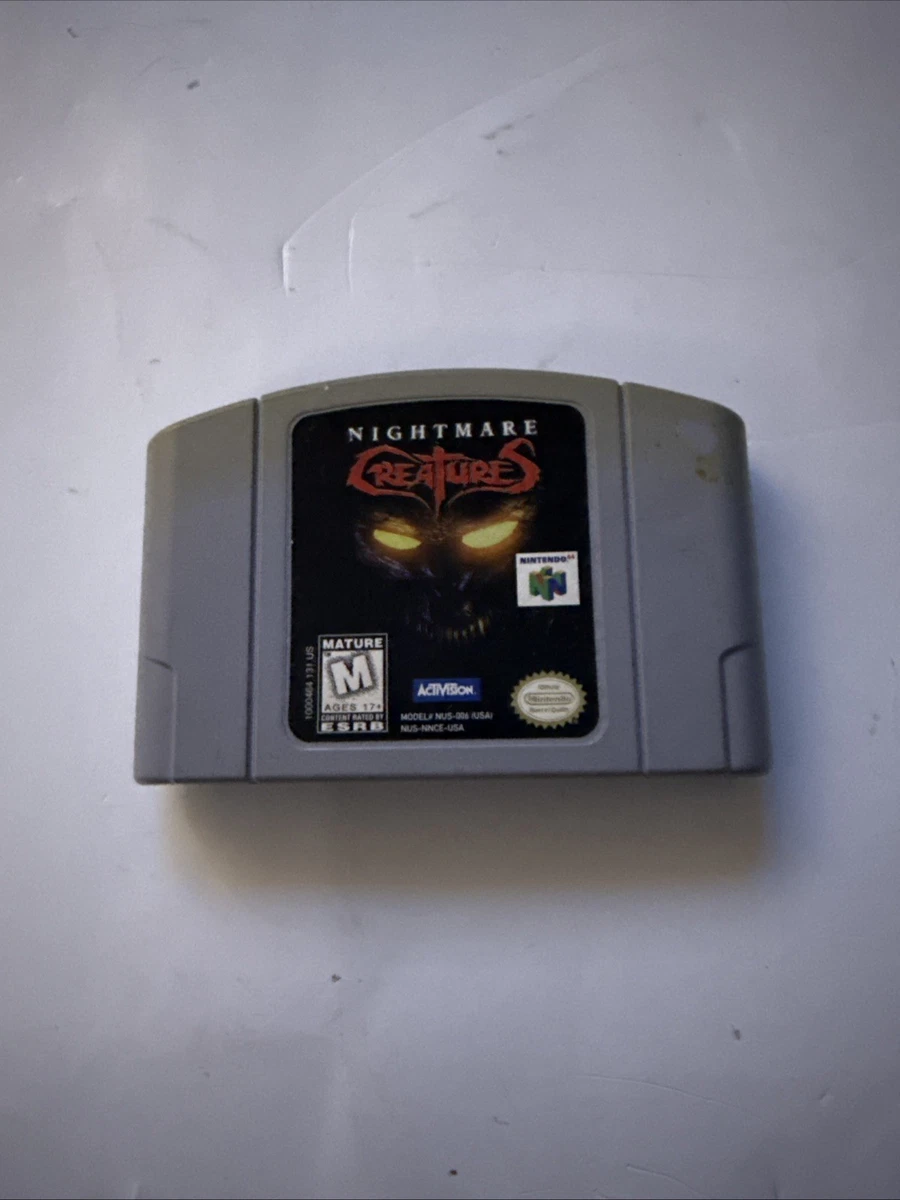 Nintendo 64 Nightmare Creatures Video Games for sale - eBay