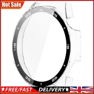 PC Case Tempered Glass Film Cover for Huawei Watch GT 5 Pro 46mm(Transparent) - Zdjęcie 1 z 10