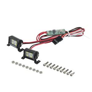 Ultra Helle RC Auto LED Scheinwerfer für Axial 90046 D90 110 1/10 RC Auto - Bild 1 von 12