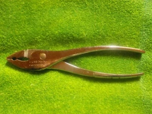 Vintage Craftsman WF 45373 Slip Joint 8" Pliers Partial store sticker still on - Picture 1 of 6