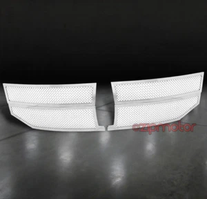 07-13 LINCOLN NAVIGATOR PRINCIPAL REJILLA SUPERIOR MALLA ACERO INOXIDABLE CROMO 4 PIEZAS - Imagen 1 de 4