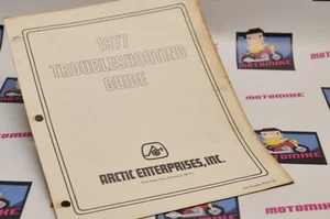 Genuine ARCTIC CAT Factory Service TROUBLESHOOTING GUIDE 1977  0153-179 - Foto 1 di 3