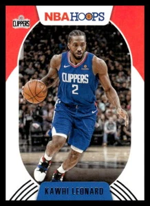 Tarjeta de baloncesto Hoops Kawhi Leonard #117 Los Angeles Clippers 2020 - Imagen 1 de 2