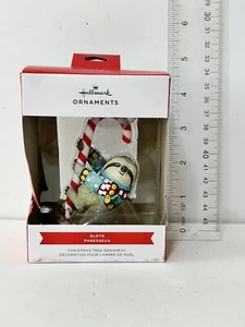 NEW Hallmark Christmas Tree Ornament SLOTH Paresseux 1HAJ1817 - Picture 1 of 7
