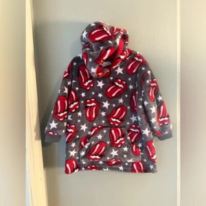 The Rolling Stones Kids Hoodie - Red and Gray - Picture 1 of 7