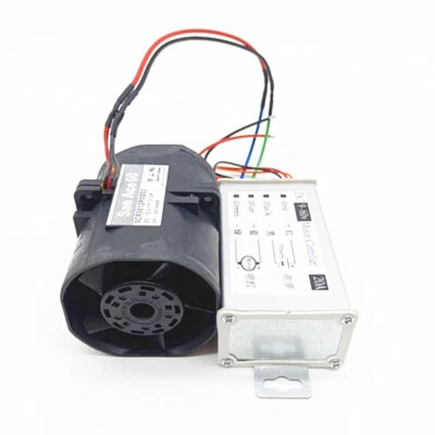 Car Electric Turbine Turbo Charger Boost Double Intake Fan W/Stepless Controller - Image 1 of 4