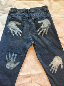 Arizona 33x36 Loose/ Straight Handprint Jeans - Bild 1 von 8