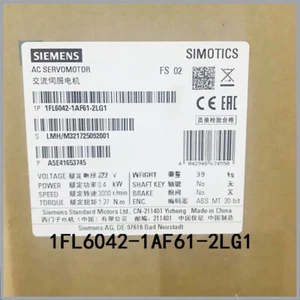 SIEMENS 1P nuovo 1FL6042-1AF61-2LG1 MODULO PLC SPEDIZIONE RAPIDA IN SCATOLA SERVOMOTORE AC - Foto 1 di 6