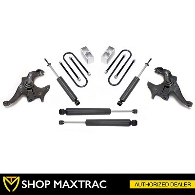 MaxTrac 2"/3" Drop Lowering Kit + Shocks KS330123 For 1982-1997 GMC Jimmy 2WD — 第 1/3 张图片