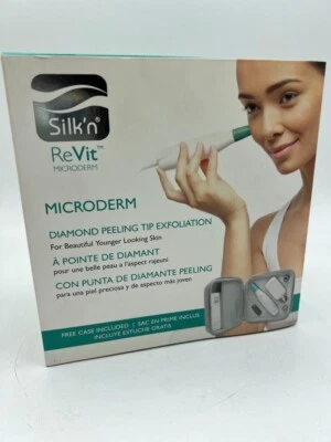 Nuevo Kit de Exfoliación Punta Exfoliante Diamante Silk'n ReVit Microderm Con Estuche Foto 1 de 4
