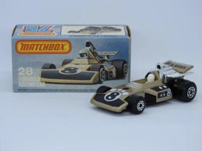 MATCHBOX SUPERFAST FORMULA 5000 RACING CAR No.28 LATE PICTURE BOX 1982 - Image 1 of 4