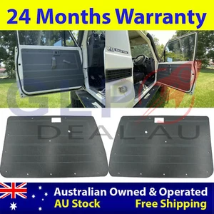 Grey ABS Door Cards For Toyota Landcruiser 70 73 74 75 76 77 78 79 Series Manual - Picture 1 of 10