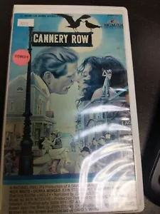 VHS Tape Cannery Row Nick Nolte Ex Rental in Clam Case - Picture 1 of 3