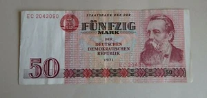 Banknote Staatsbank der DDR Fünfzig 50 Mark 1971 (70980) - Picture 1 of 2