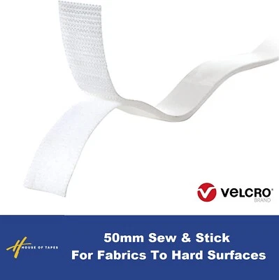 VELCRO® Brand Sew & Stick Hook And Loop Fastener For Fabrics to Hard Surfaces