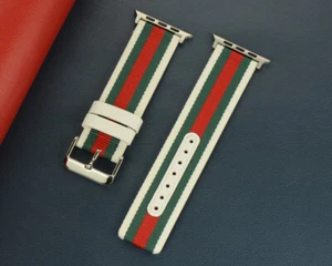 For Apple Watch Band Luxury Leather Strap Series 10/9/8/7/6/5 46mm 49mm 42mm 45 - Picture 1 of 26