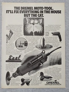 1985 Magazine Advertisement Page Dremel Moto-Tool 380-6 Rotary Tool Print Ad - Picture 1 of 1