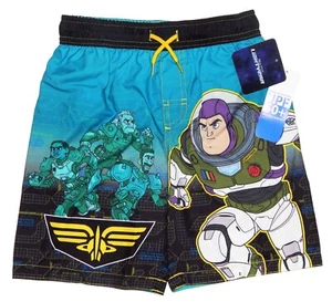 BUZZ LIGHTYEAR DISNEY Swim Trunks UPF-50+ Bathing Suit Boys Size 4, 5-6 or 7 - Picture 1 of 1