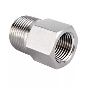 FITOK 316 SS Reducing Bushing 1/4 MNPT x 1/8 FNPT, SS-PRB-NS4-NS2 - Picture 1 of 3
