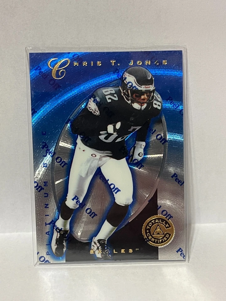 1997 Totally Certified Blue "RARE Media Promo"  CHRIS T. JONES  (XXXX/2499) - Image 1 of 2
