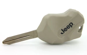 NUEVO Strattec Jeep "The Rock" Llave de bloqueo de encendido sin RFID en TAUPE / Modelos listados - Imagen 1 de 7