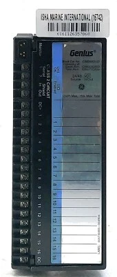 Genius IC660BBD020 Programmable Logic Controller 24/48 VDC Black - Image 1 of 4