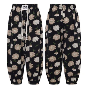 Kids Boys Girls Bloomers Fashion Pants Sport Trousers Beach Dancewear Printed - Picture 1 of 62